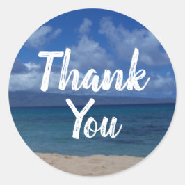 Adesivo Maui Praia do Havaí Vista do Oceano