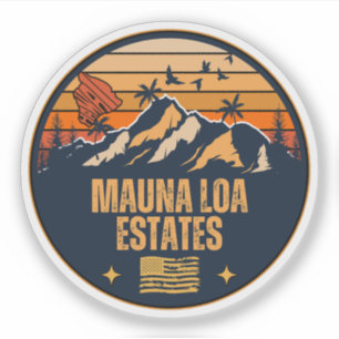 Adesivo Mauna Loa Estates, Havaí