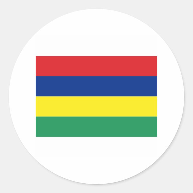 Adesivo Maurícia FLAG Internacional (Frente)