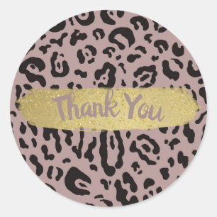 Adesivo Mauve Blush Cheetah Leopard