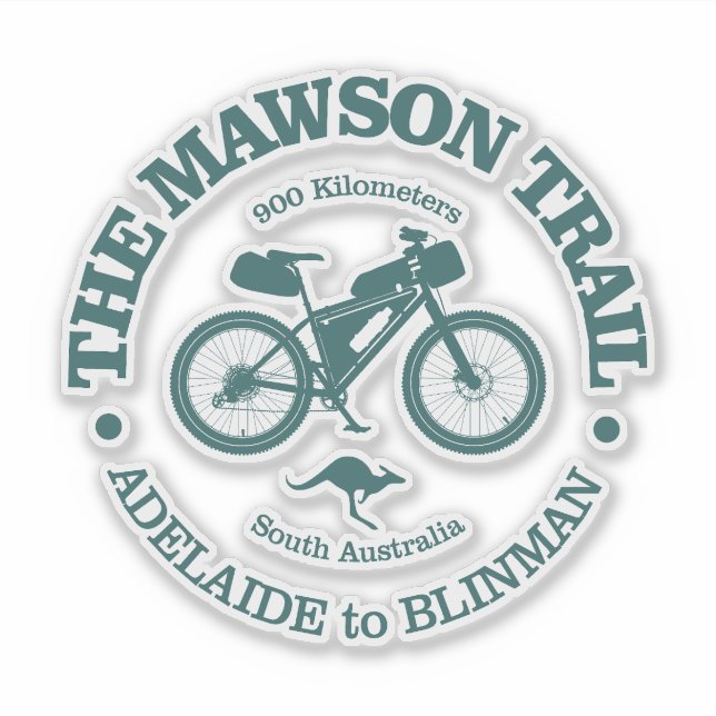 Adesivo Mawson Trail (ciclismo) (Frente)
