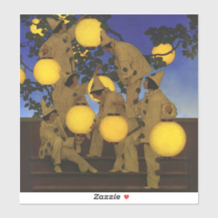 Adesivo Maxfield Parrish Os Portadores de Lanternas 1908 V