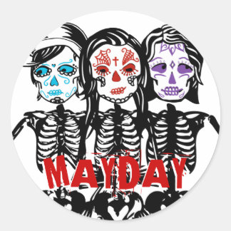 Adesivo mayday : cor tocada