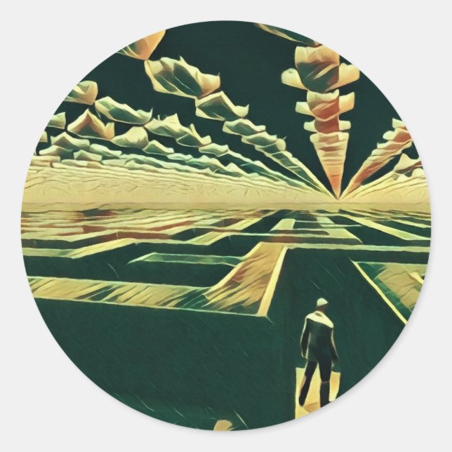 Adesivo Maze Entrance (Frente)