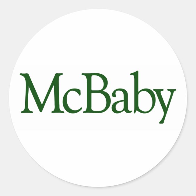 Adesivo Mcbaby (Frente)