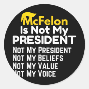 Adesivo Mcfelon Não É Meu Presidente _2