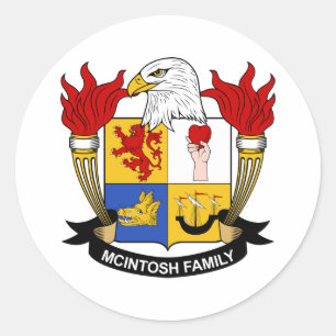 Adesivo McIntosh Family Crest