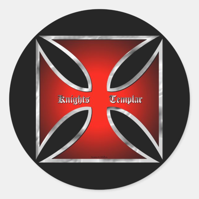 Adesivo McKimTemplarAdesivo (Frente)
