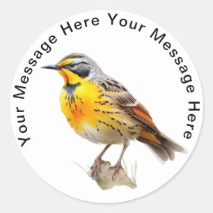 Adesivo Meadowlark Oriental
