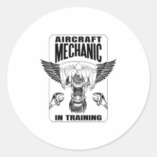 Adesivo Mecânica da aeronave na formação
