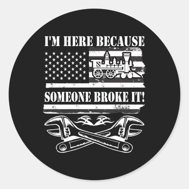 Adesivo Mecânica Ferroviária Para (Frente)