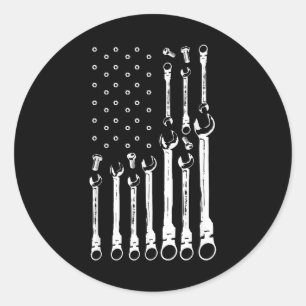 Adesivo Mecânico do carro de bandeira Patriótica Americano