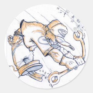 Adesivo Mecânico selvagem Wrencher