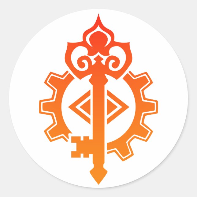 Adesivo Mecanismo De Arranha De Engenheiro Artificante DnD (Frente)