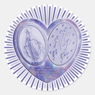 Adesivo medaille medalha miraculeuse, Maravilhoso/