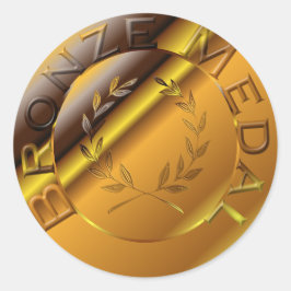 Adesivo Medalha de Bronze