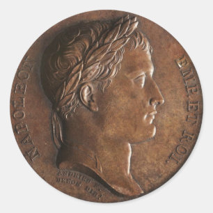 Adesivo Medalha de Napoleon Bonaparte