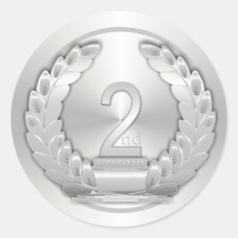 Adesivo Medalha Silver