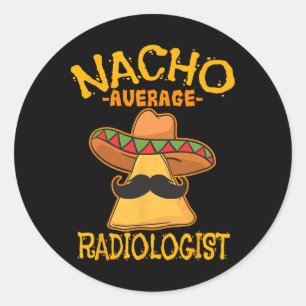 Adesivo Média Radiologista Média Nacho Radiologista Radiol