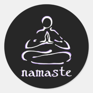 Adesivo Mediação do Lotus Pose Namaste Yoga