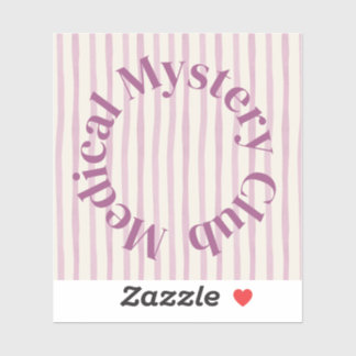Adesivo 'Medical Mystery Club' Relatable Spoonie Sticker