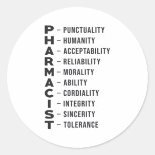 Adesivo Medicamento Farmacêutico Técnico de Farmácia