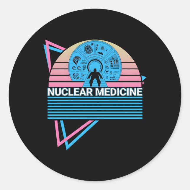 Adesivo Medicina Nuclear (Frente)