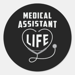 Adesivo Médico Assistente de Medicina Enfermeira Enfermei