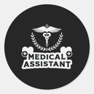 Adesivo Médico Assistente Médico Enfermeiro Medicina Eng