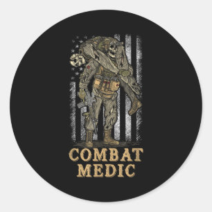 Adesivo Médico de Combate 68w Veterano Médico