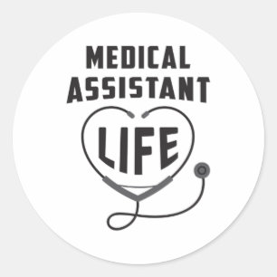 Adesivo Médico Médico-Médico de Vida do Médico-Assiste