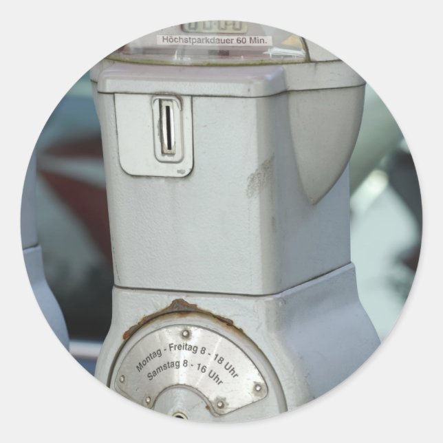 Adesivo Medidor de Estacionamento (Frente)