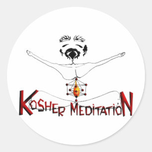 Adesivo Meditação Kosher