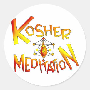 Adesivo Meditação Kosher