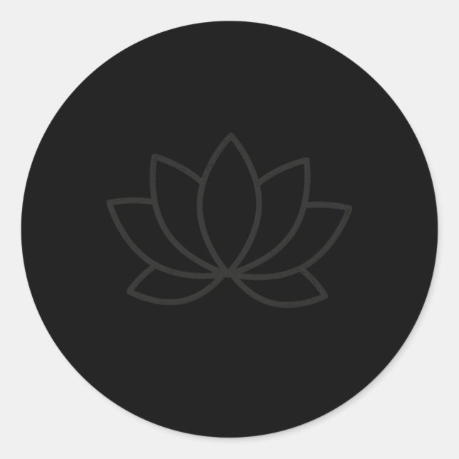 Adesivo Meditar Yoga Meditando Confiança No Universo (Frente)