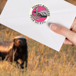 Adesivo Medo De Arte Animal Sem Mau cor-de-rosa