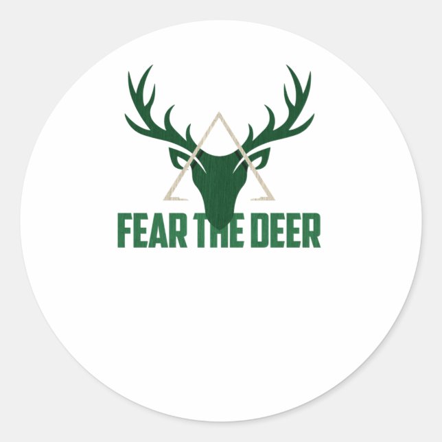 Adesivo Medo do Basquete Deer Buck 2 (Frente)