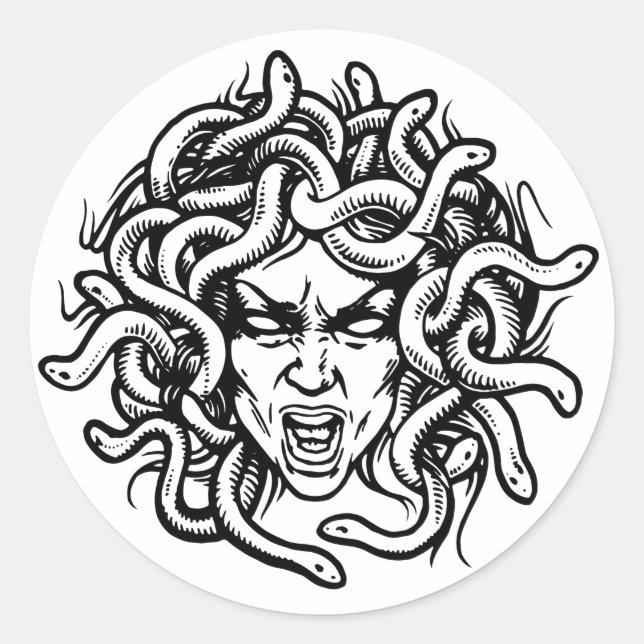 Adesivo Medusa (Frente)