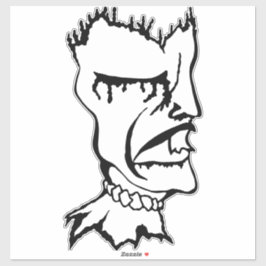 Adesivo Medusa 2MMHeads Diecut 2025 Horror Book Awaynowe