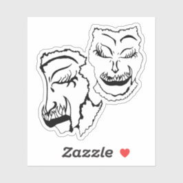 Adesivo Medusa 4MMHeads Horror Awaynowe de Cabeçalho Duplo