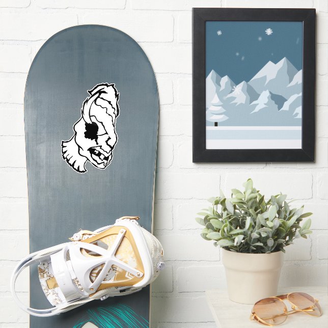 Adesivo Medusa 8MMHeads Diecut 2025 Horror Book Awaynowe (Prancha de snowboard)