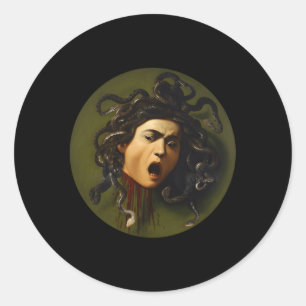 Adesivo Medusa Caravaggio