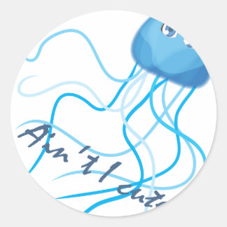 Adesivo medusa de caixa: Não sou fofo?