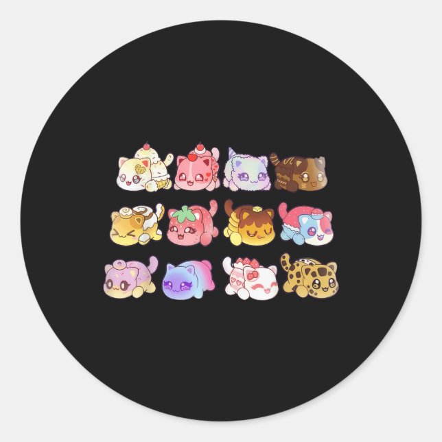 Adesivo Meemeow Cats Plush (Frente)