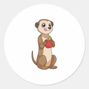 Adesivo Meerkat com Apple