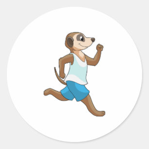 Adesivo Meerkat no Running Sports