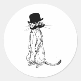 Adesivo Meerkat sob cobrir
