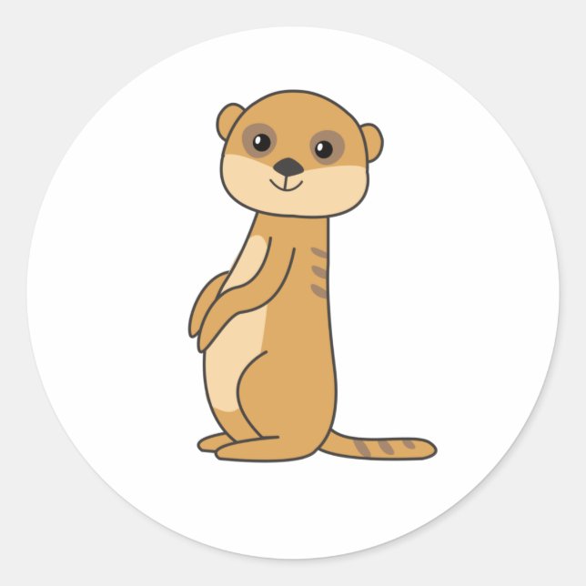 Adesivo Meerkat Sweet Animal For Children (Frente)