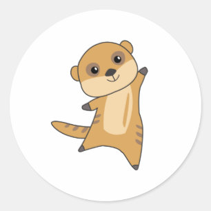 Adesivo Meerkat Sweet Animal For Children