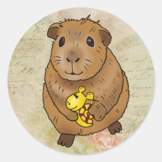 Adesivo Meerscheinchen und Schnecke